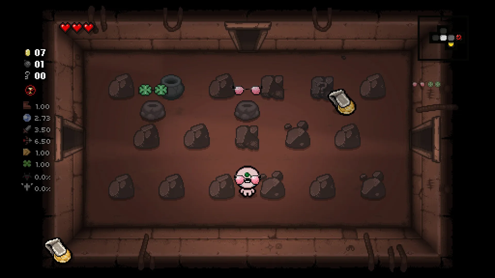The Money = Luck? item, Money Clip, and Rose-Tinted Glasses together.